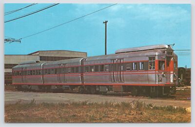 Transportation~Chicago Rapid Transit 5001~Train~Pullman~1960s Postcard