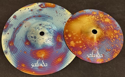 13" / 14" SALUDA ELECTRIFIED CYMBAL SWEET STACK - 2 CYMBALS