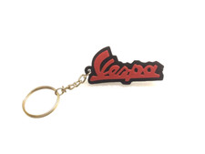 For Vespa Scooter Key Chain Red & Black Classic #19-71