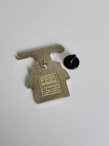 Super Bowl IX Lapel Pin 1975 Pittsburgh Steelers (16) vs. Minnesota Vikings (6) - Picture 6 of 7