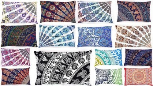 Handmade Rectangle Floor Cushion Home Décor Pillows