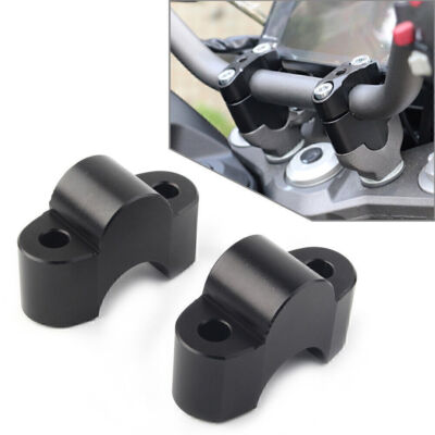Front Handle Bar Riser Adapter Clamp for KAWASAKI Z900RS Z900 RS 2018-2020 Black