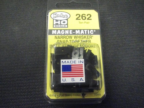 Kadee HO Scale Coupler Draft Gear Boxes - Snap-Together #262 Scale (10pr)