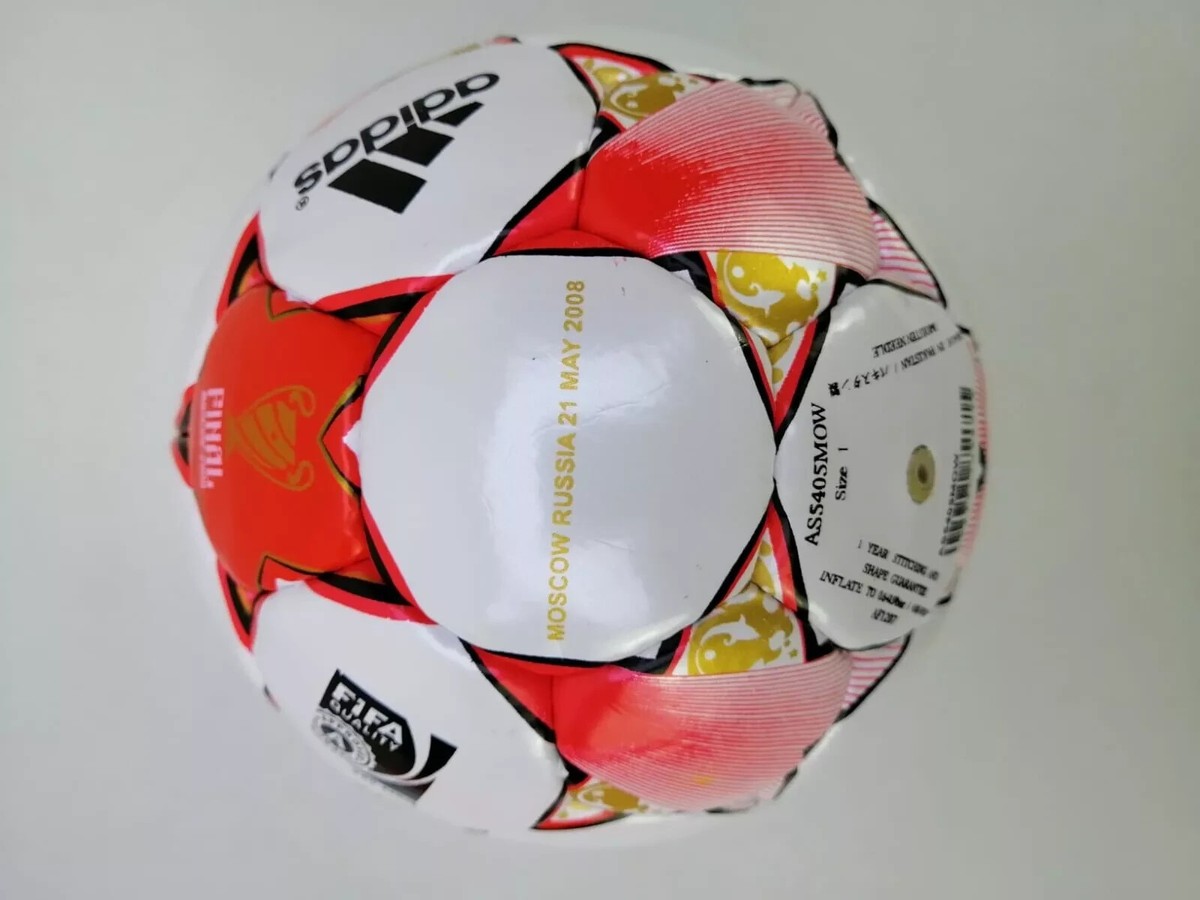 Mini Moscow Final 2008 UEFA Champions League adidas Size 1