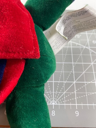 DanDee Plush Mouse "Molly" Festive Toy Red Hat & Scarf Collectors Choice 12" VTG - Picture 11 of 11