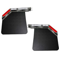 Spring Loaded Mud Flap Hanger Splash Guard for Semi Trucks Right Left Stainless