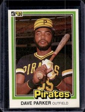 1981 Donruss Dave Parker #136 Pirates