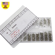 Silver Mini Screw 1.2mm 1.4mm 2.0mm Diameter for Watch Back Case or Eyeglasses