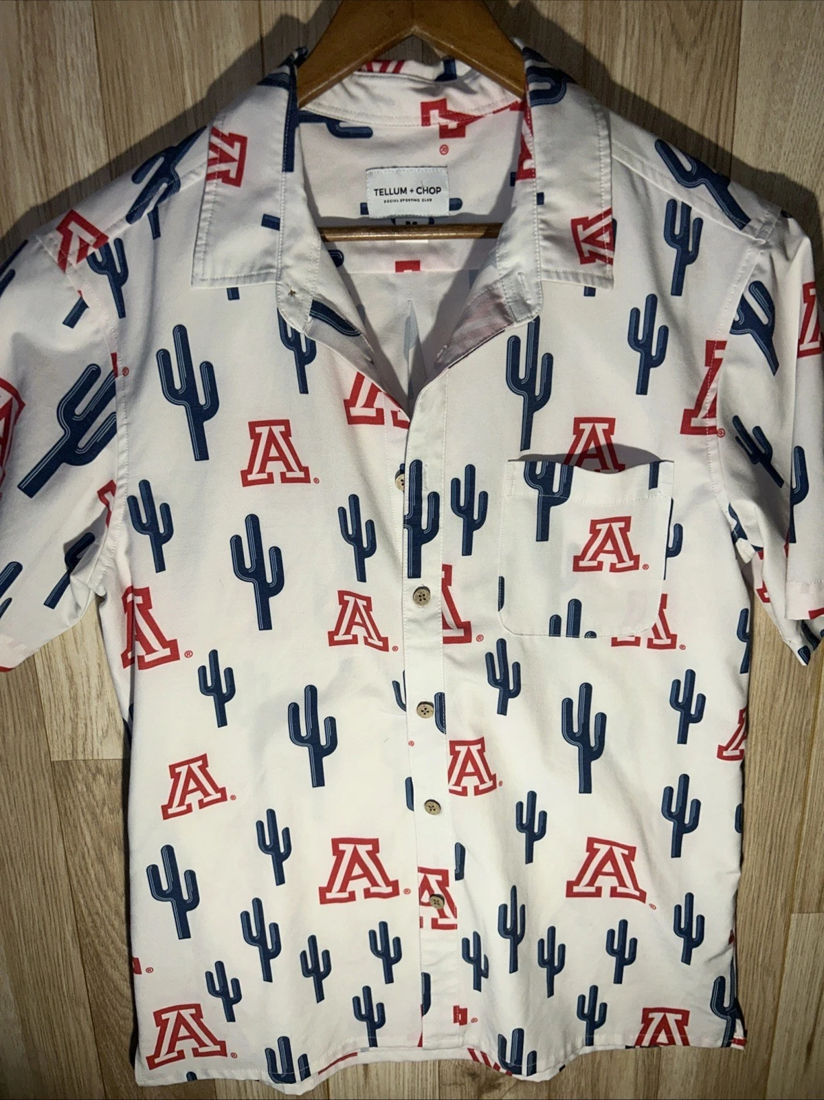 Tellum And Chop University Of Arizona Wildcats Hawaiian Medium BEER POCKET