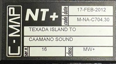 C-MAP NT+ Texada Island to Caamano Sound M-NA-C704.30 | 180 DAY WARRANTY!