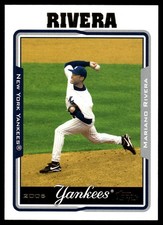 Mariano Rivera 2005 Topps #118 New York Yankees FREE SHIPPING AutographDen