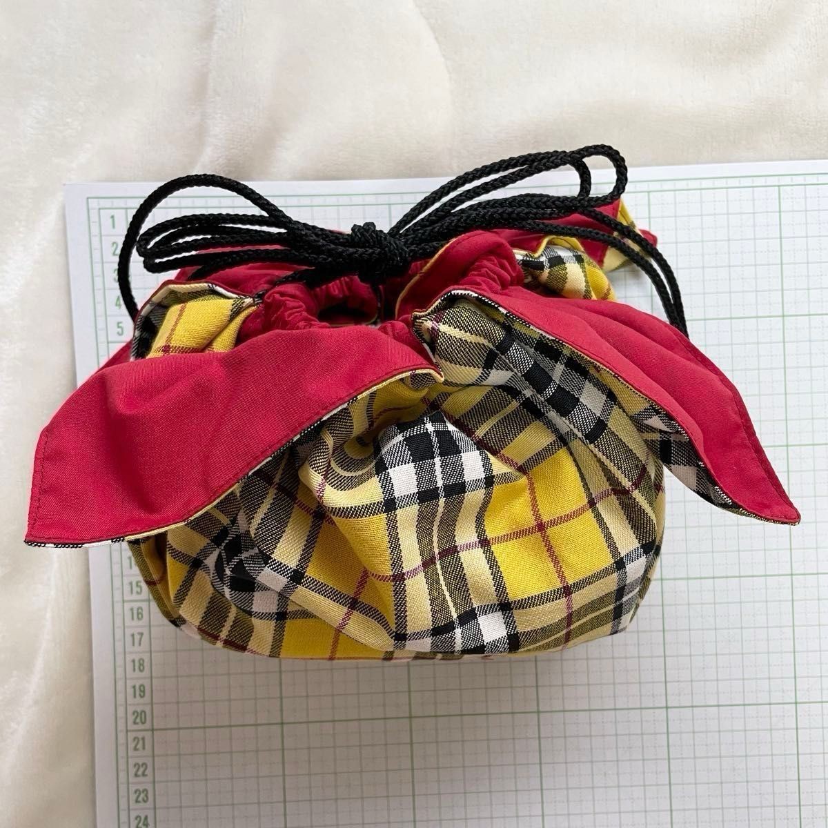 Drawstring bag Shingen bag Drawstring bag Great 3… - image 8