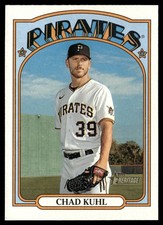 2021 Topps Heritage Chad Kuhl Pittsburgh Pirates #319