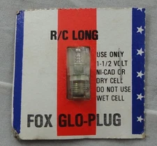 Fox R/C Long Glo-Plug Glow Plug 