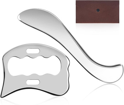 Guasha Massage Tool, Grade Stainless Steel Scraping Tool for Soft Tissue Upgrade