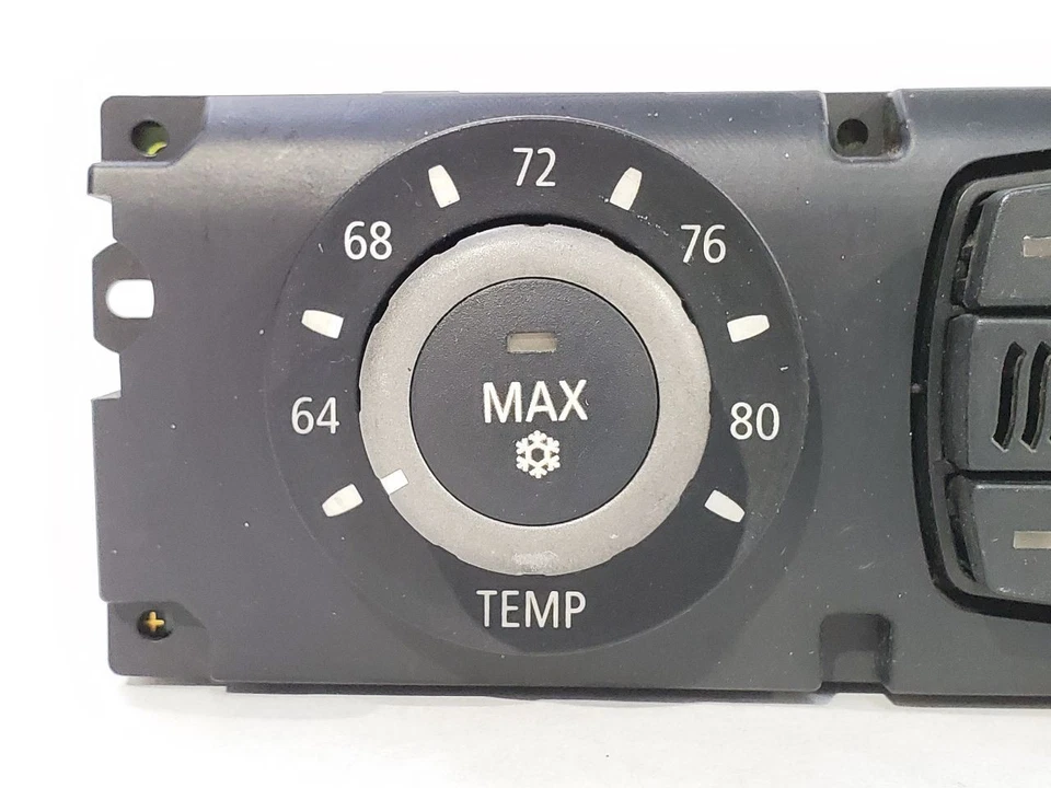 BMW 525I 2005 2006 2007 OEM AC control de temperatura 64116956828 Foto 2 de 4