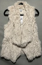 Jolt Faux Fur Vest XS
