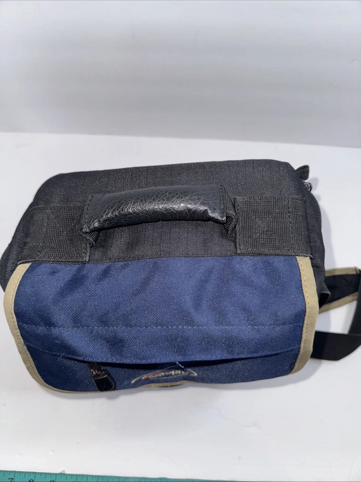 Lowepro Off Road Belt Waist Pack Camera Bag Expandable Nylon Blue & Black - Image 2 of 4