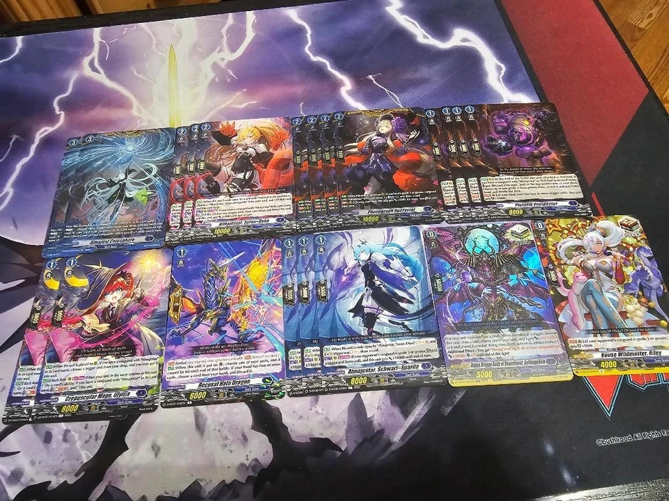 Cardfight Vanguard Dark States 50 card Deck Astroea=Bico Stella+ Extras - Image 3 of 3