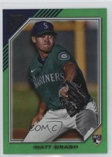 2022 Topps Gallery Green 58/125 Matt Brash #145 0q3