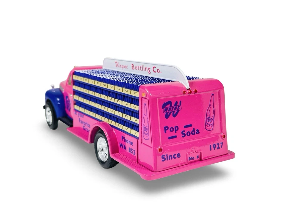 First Gear Wayne Bottling Co. 1951 Ford F-6 Bottler's Truck - 1/34 Diecast - Image 3 of 4