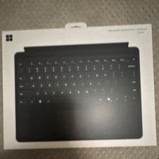 Microsoft Surface Pro Keyboard Black QWERTY Touchpad English Keyboard Folio/Case