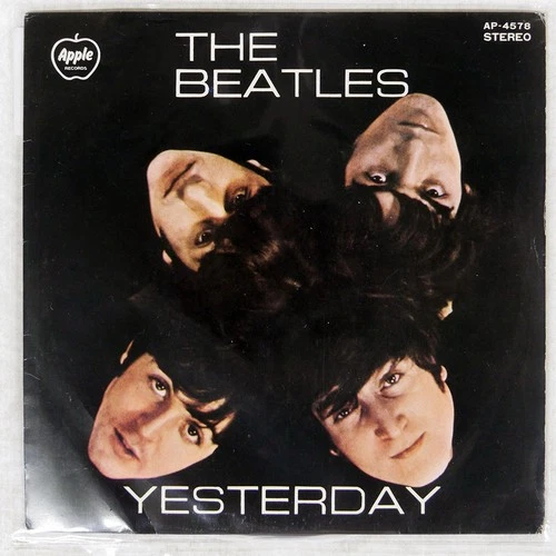 BEATLES YESTERDAY APPLE AP4578 Japan FLIPBACK COVER VINYL 7