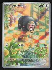 Carta Pokemon Lechonk Holo 209/197 NM SV03: Fiamme Ossidiana