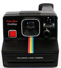 Polaroid Time-Zero, One Step, Land Camera, Lot 43