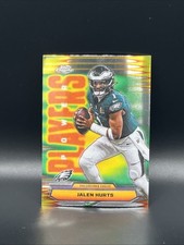 2025 Topps Chrome Football Jalen Hurts Refractor Power Players /199 Eagles 🔥🔥
