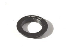 M26-RMS M26 26mm Male to RMS 20mm Female Adapter Ring for Microscope  Lens