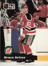 1991-92 Pro Set #140 Bruce Driver