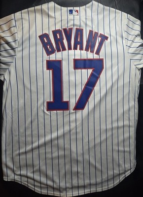 MLB Chicago Cubs Kris Bryant #17 Majestic Genuine Merchandise
