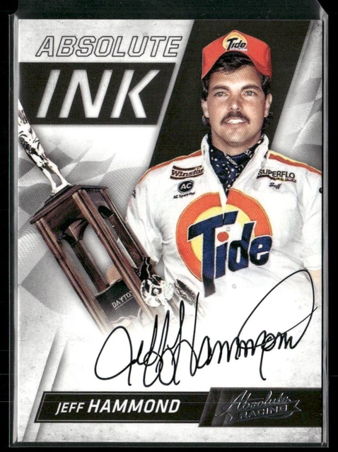 2017 Panini Absolute #AI-JH Jeff Hammond Absolute Ink