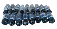 Vintage Various Assorted Brands Vacuum Tubes Made in USA Lot of 17