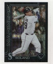 2025 Topps Update Series - Donovan Solano #US281 Black Holofoil /10 Seattle M’s