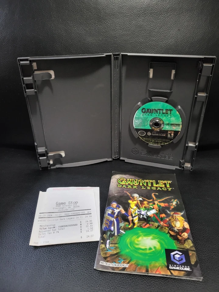 Gauntlet: Dark Legacy 任天堂 GameCube GCN 电子游戏完整 4 个玩家! — 第 4/4 张图片