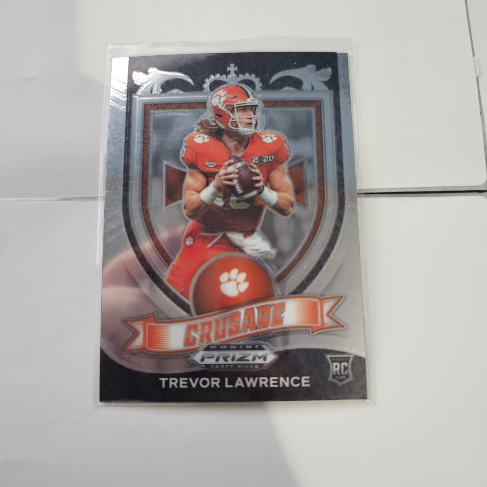 2021 Panini Prizm Draft Picks - Crusade Trevor Lawrence #161 (RC)