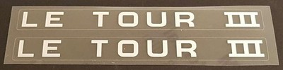Schwinn Le Tour III Oberteil Schlauch Aufkleber