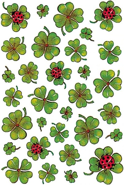 "Herma Sticker Decor \"KleebläTter\" Inhalt: 3 Blatt à 31 Sticker (5438)"-image