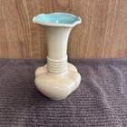 Vintage Rum well By Red Wing Pottery Yellow Vase 7-1/2” Tall