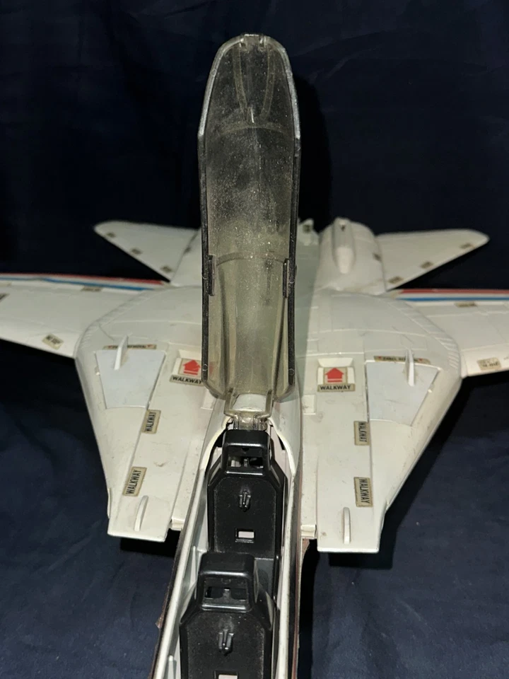 Peças de assentos GI Joe Skystriker XP-14F Jet Missles 1983 vintage - Imagem 3 de 4