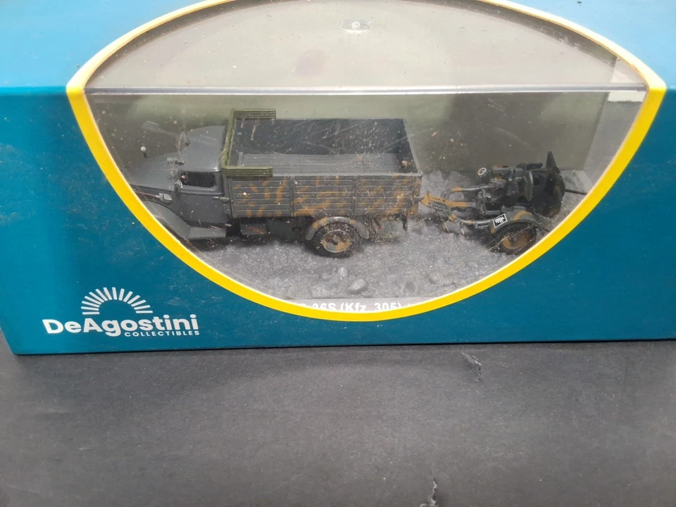DeAgostini 1/72 Opel Blitz 3.6-36S (Coche. 305) + Tanque antiaéreo 38 URSS 1941 2 cm Foto 2 de 4