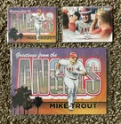 MIKE TROUT / 19 CARDS / BOX TOPPERS, CHROME, FOIL, INSERTS & MORE / 19 TOPPS