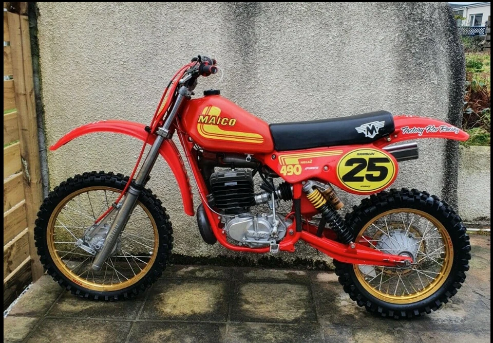 Maico 发动机密封套件 Magnum Mega I Mega II 1978-82 250 400 440 490 型号全新! — 第 3/4 张图片