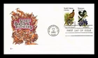 US COVER SOUTH DAKOTA & TENNESSEE STATE BIRDS FLOWERS FDC COVER CRAFT CACHET
