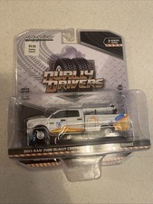 1/64 Greenlight Service truck 2015 Ram 3500 Crane Truck Port of Miami Tunnel