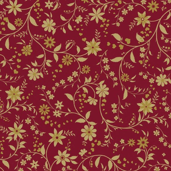 Braun & Company Servietten Motiv Charming Bordeaux40 X 40 Cm - 20Er Pack-image