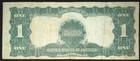 1899 $1 Silver Certificate Black Eagle Banknote Circulated Uncertified — photo 2
