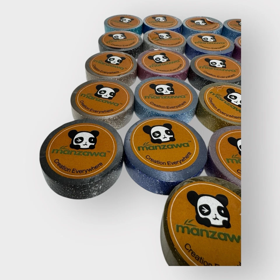 Lot OF 27 rolls Washi Tape Nice Variety Arts Crafts Scrapbooking Kids Sparkle - Image 2 of 4